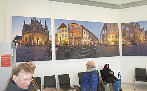 Foto: Bereits neu gestaltet ist der Aufenthaltsraum im Osnabrcker Hauptbahnhof.