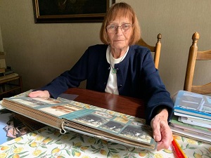 Rosemarie Rieke war lange Vorsitzende des Heimatvereins Dissen. Wer Material zur Geschichte des 